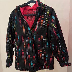 Spyder Big Girls Kids Ski Snow Jacket Size 20 Lola Jacket